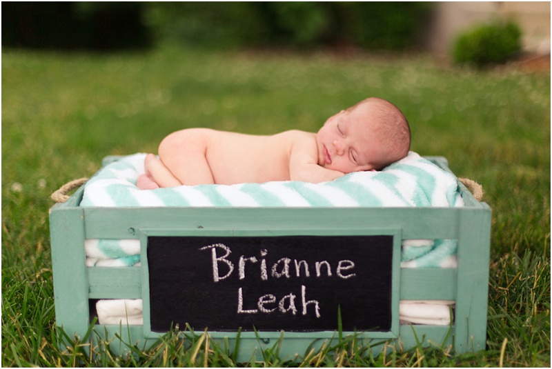 Brianne Leah Newborn Session